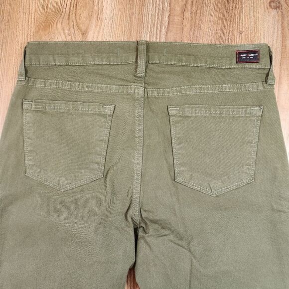 ☔️🩵NWT Angry Rabbit Green Mid Rise Skinny Leg Jeans Size 9/29 - Picture 10 of 13